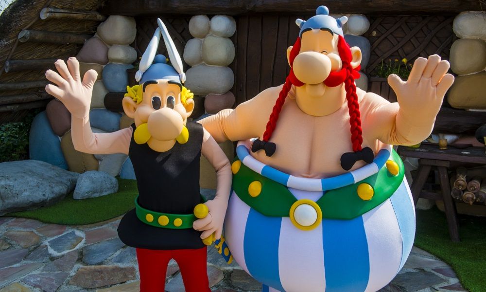 Parque Astérix - Turismo literario